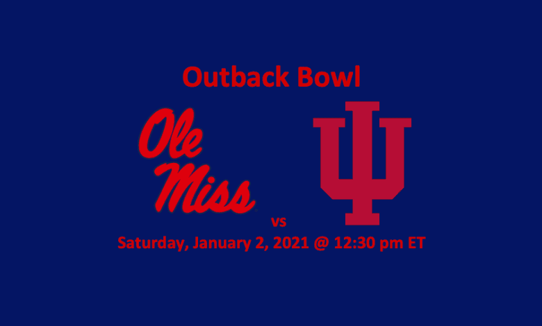 Ole Miss vs Indiana Pick 2021 header with logos