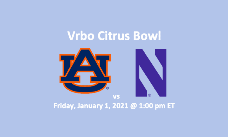 Auburn vs Northwestern Pick 2020