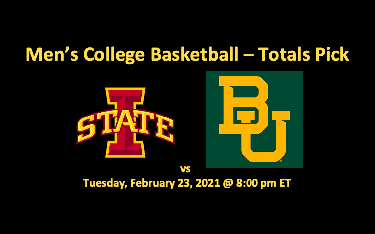 Iowa State vs Baylor Totals Pick