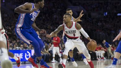 February 11th 76ers at Trail Blazers