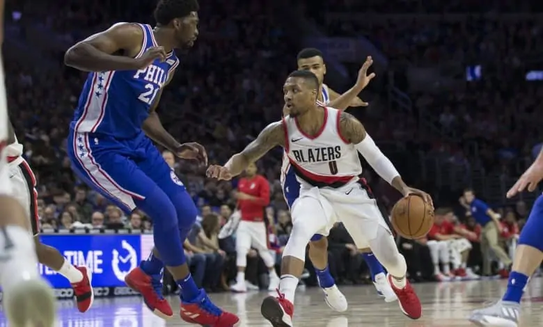 February 11th 76ers at Trail Blazers