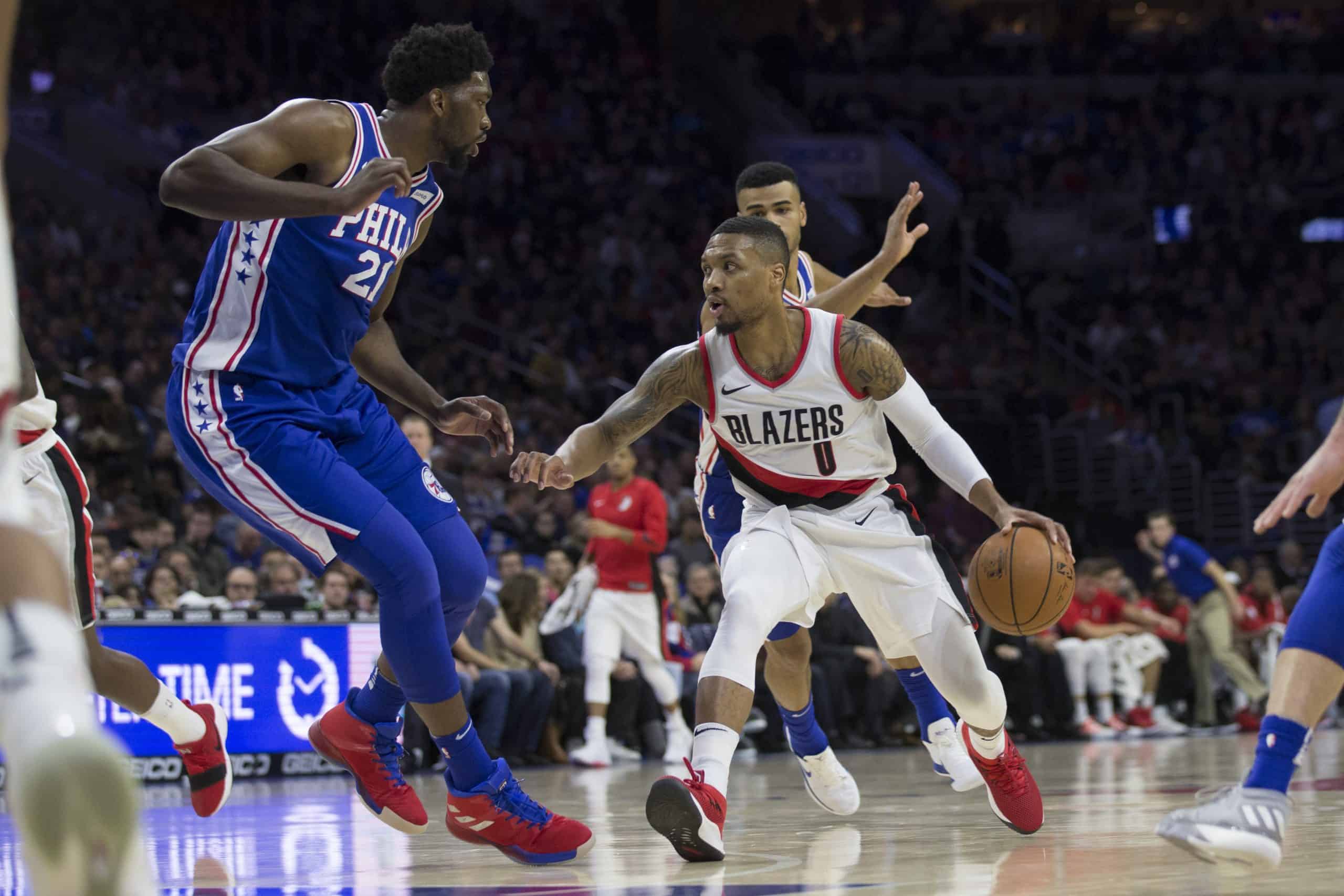 February 11th 76ers at Trail Blazers