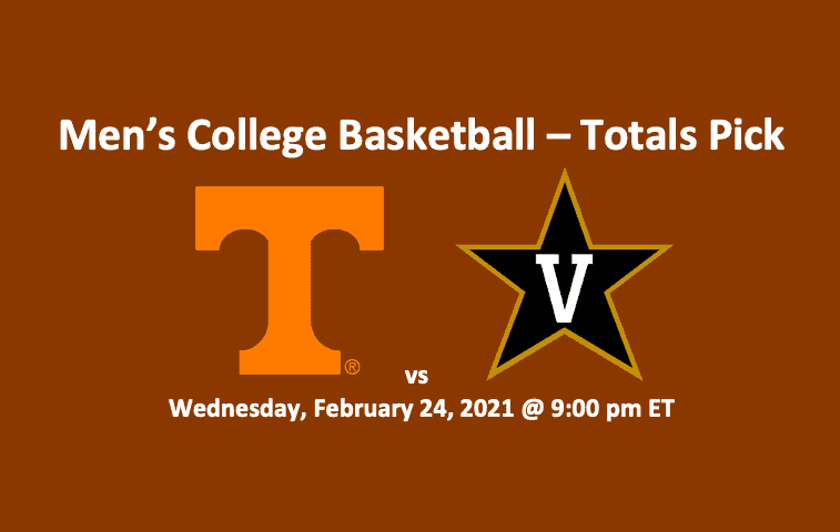 Tennessee vs Vanderbilt Totals Pick