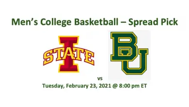 Iowa State vs Baylor Pick