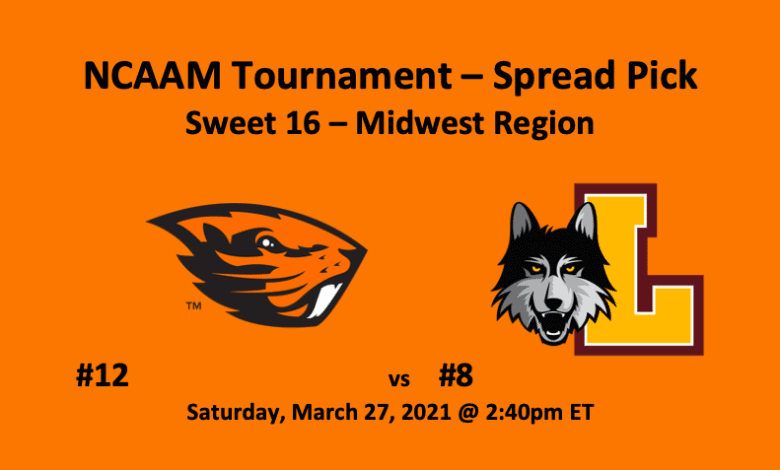 Oregon State vs Loyola Chicago Pick