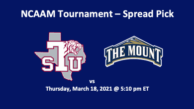 Texas Southern vs Mount St Mary's Pick