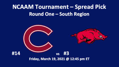 Colgate vs Arkansas Pick - 2021 NCAAM Tournament