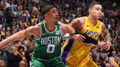 April 15th Celtics at Lakers