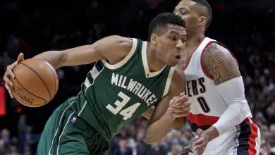 April 2nd Bucks at Trail Blazers