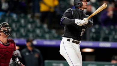 April 7th Diamondbacks at Rockies