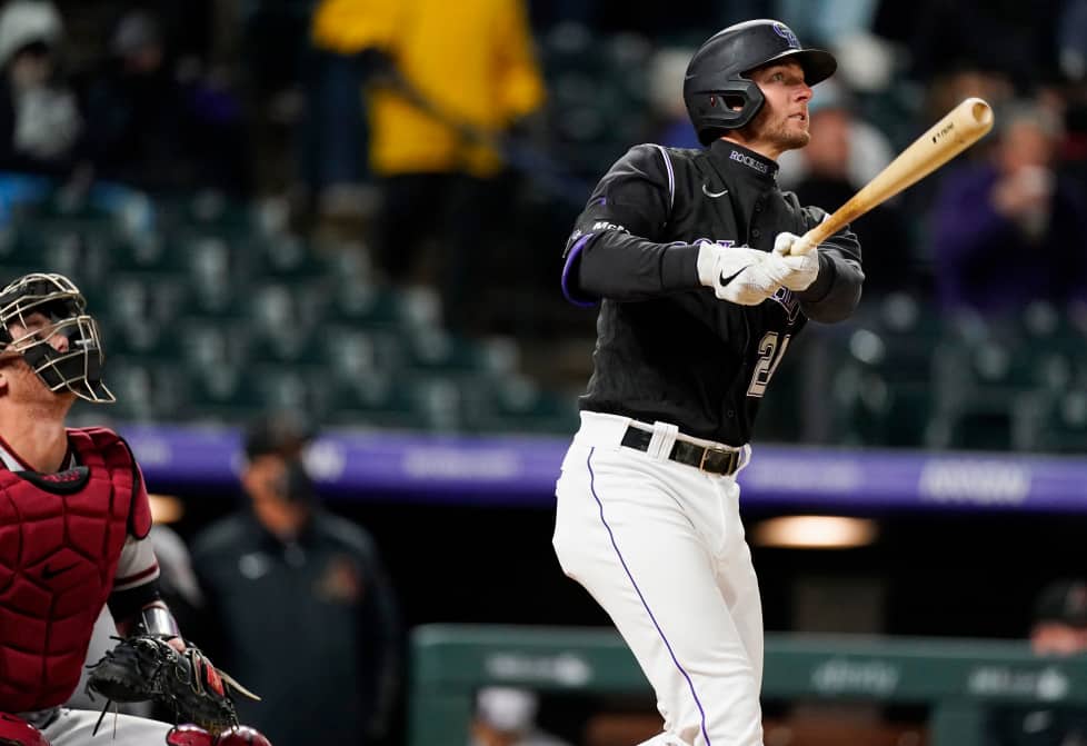 April 7th Diamondbacks at Rockies