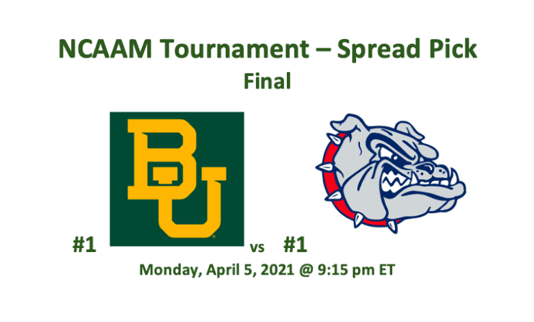 Baylor vs Gonzaga Pick