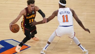 Hawks at Knicks game 2