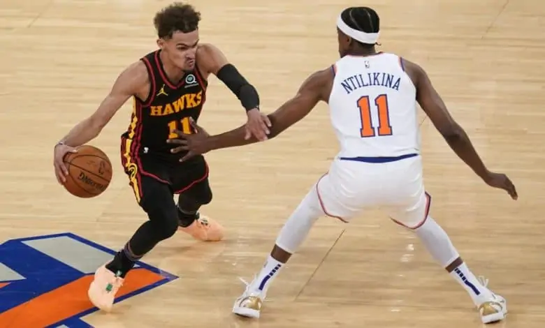 Hawks at Knicks game 2