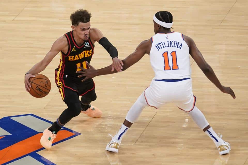 Hawks at Knicks game 2