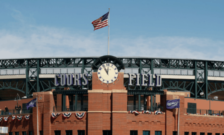 September 6th Giants at Rockies