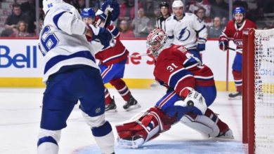 Canadiens at Lightning game 2