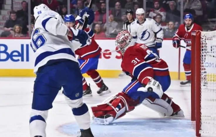 Canadiens at Lightning game 2