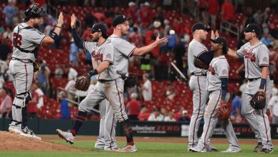 August 5th Braves at Cardinals