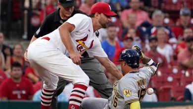 August 18th Brewers at Cardinals