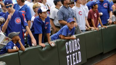 August 3rd Cubs at Rockies