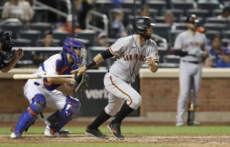 August 25th Giants at Mets