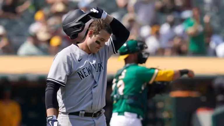 August 29th Yankees at Athletics