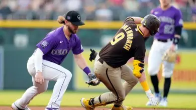 August 18th Padres at Rockies