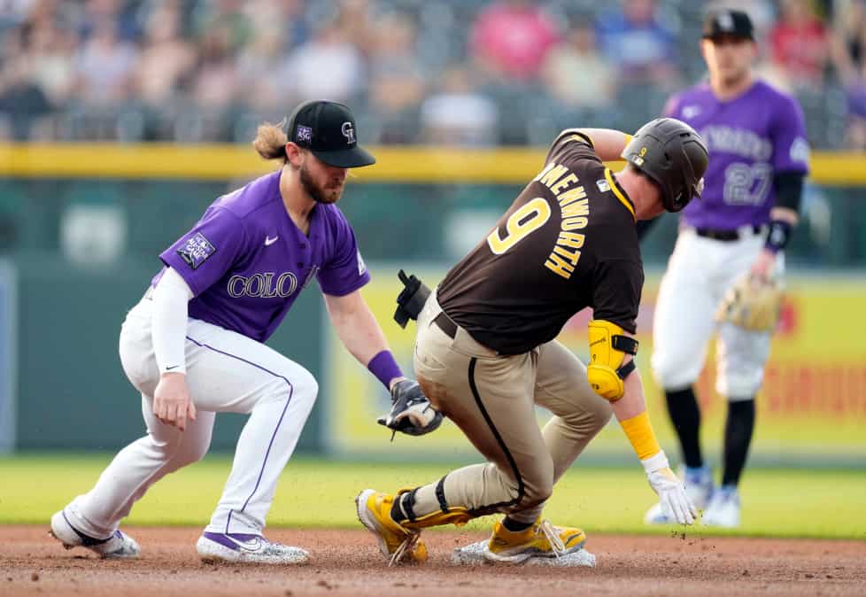 August 18th Padres at Rockies