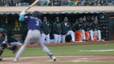 August 24th Mariners at Athletics