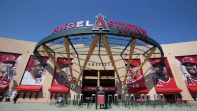 September 5th Rangers at Angels