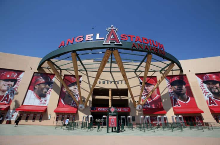 September 5th Rangers at Angels