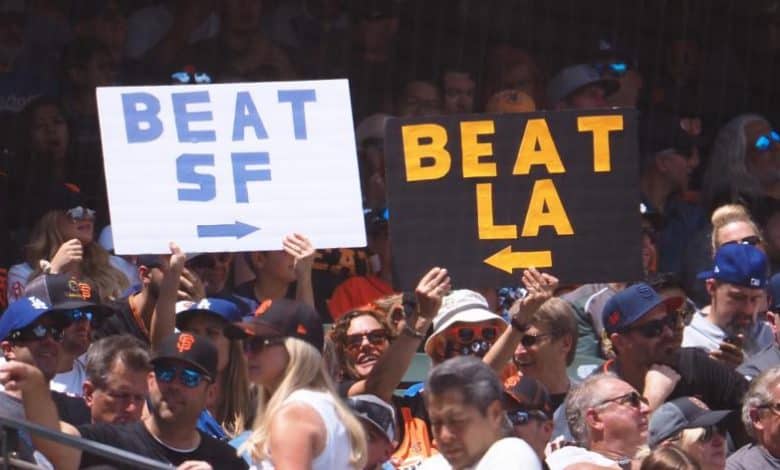 September 3rd Dodgers at Giants