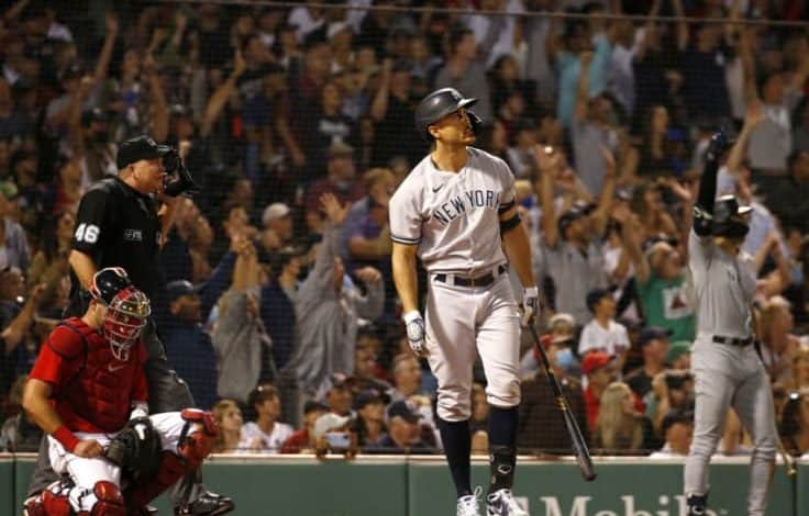 AL wild card yankees at red sox