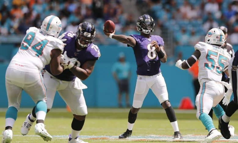 Baltimore Ravens at Miami Dolphins Betting Preview