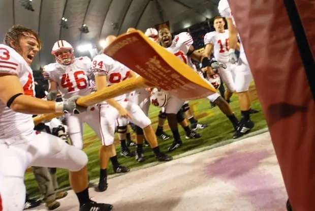 Wisconsin at Minnesota football