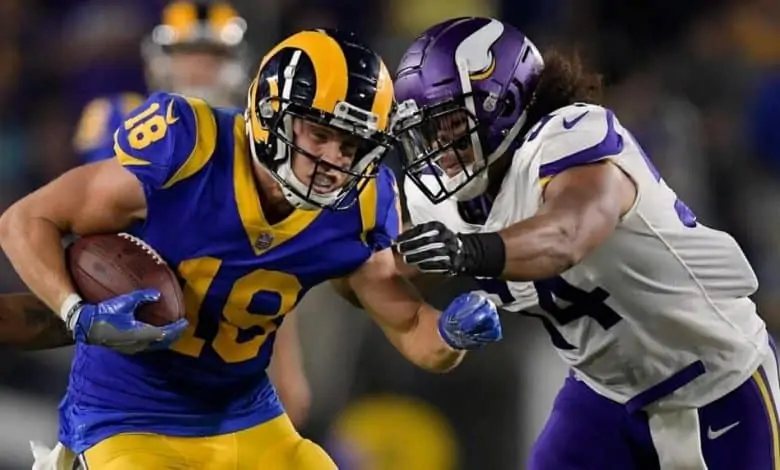 week 16 Rams at Vikings betting