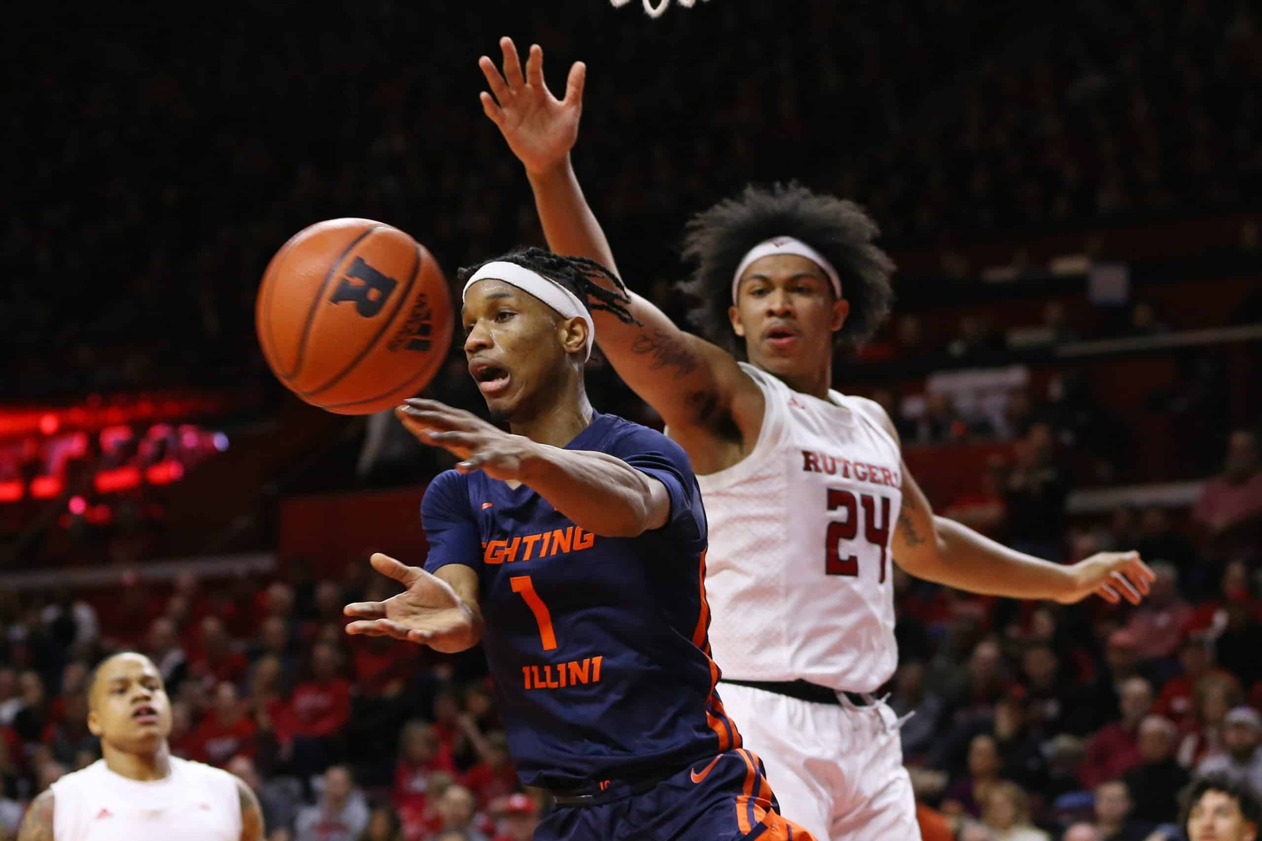 Rutgers at Illinois basketball betting