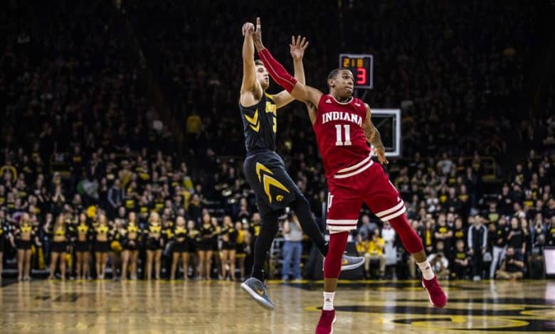 January 13th Indiana at Iowa betting