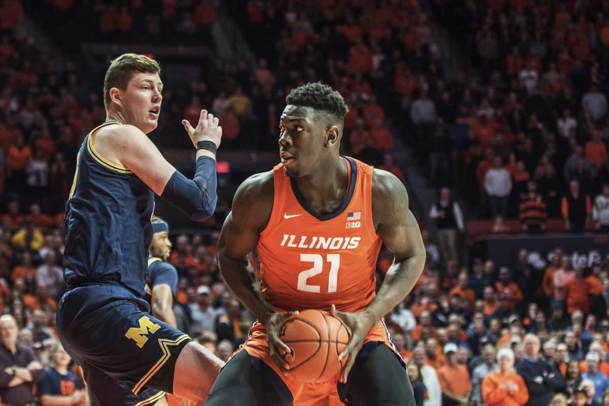 January 14th Michigan at Illinois betting