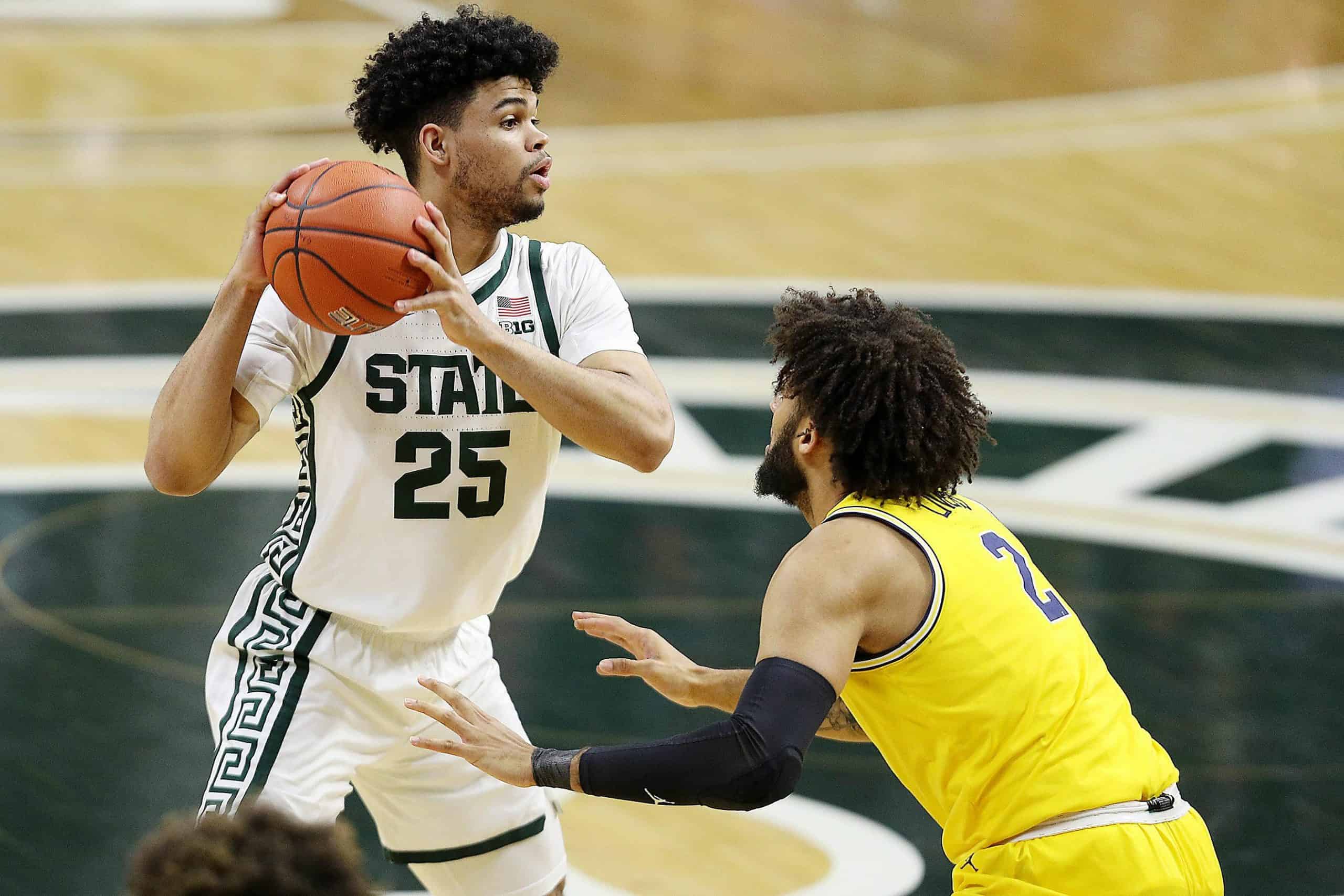 January 29th Michigan at Michigan State betting