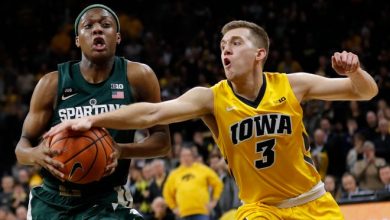 February 22nd Michigan State at Iowa betting