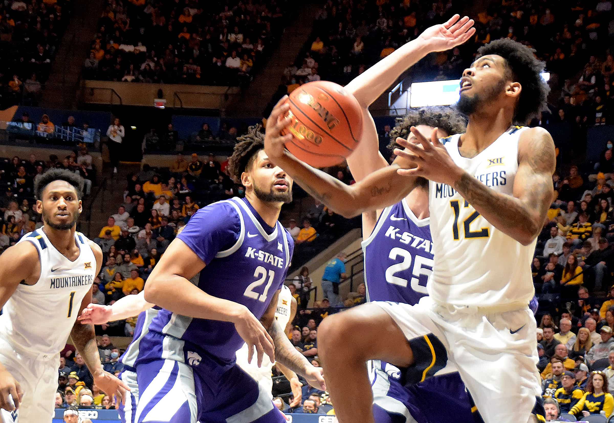 Big 12 Tournament West Virginia vs Kansas State