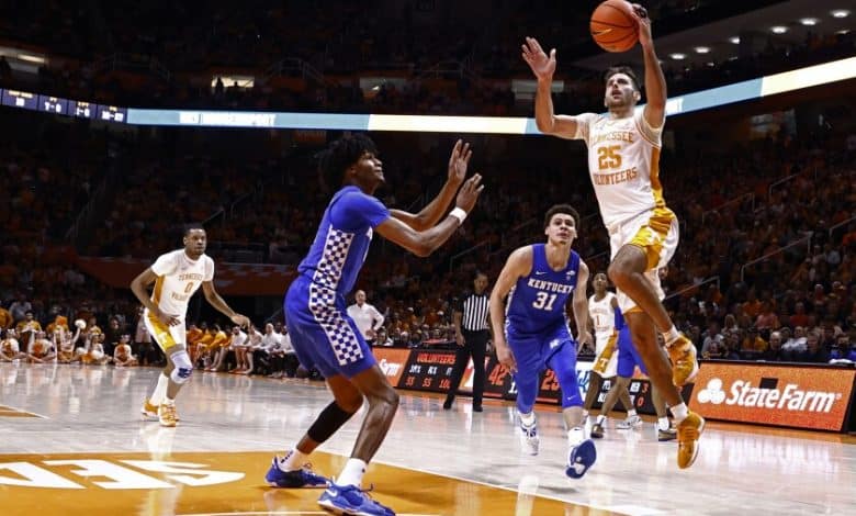 SEC Tournament Kentucky vs Tennessee