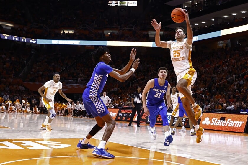 SEC Tournament Kentucky vs Tennessee