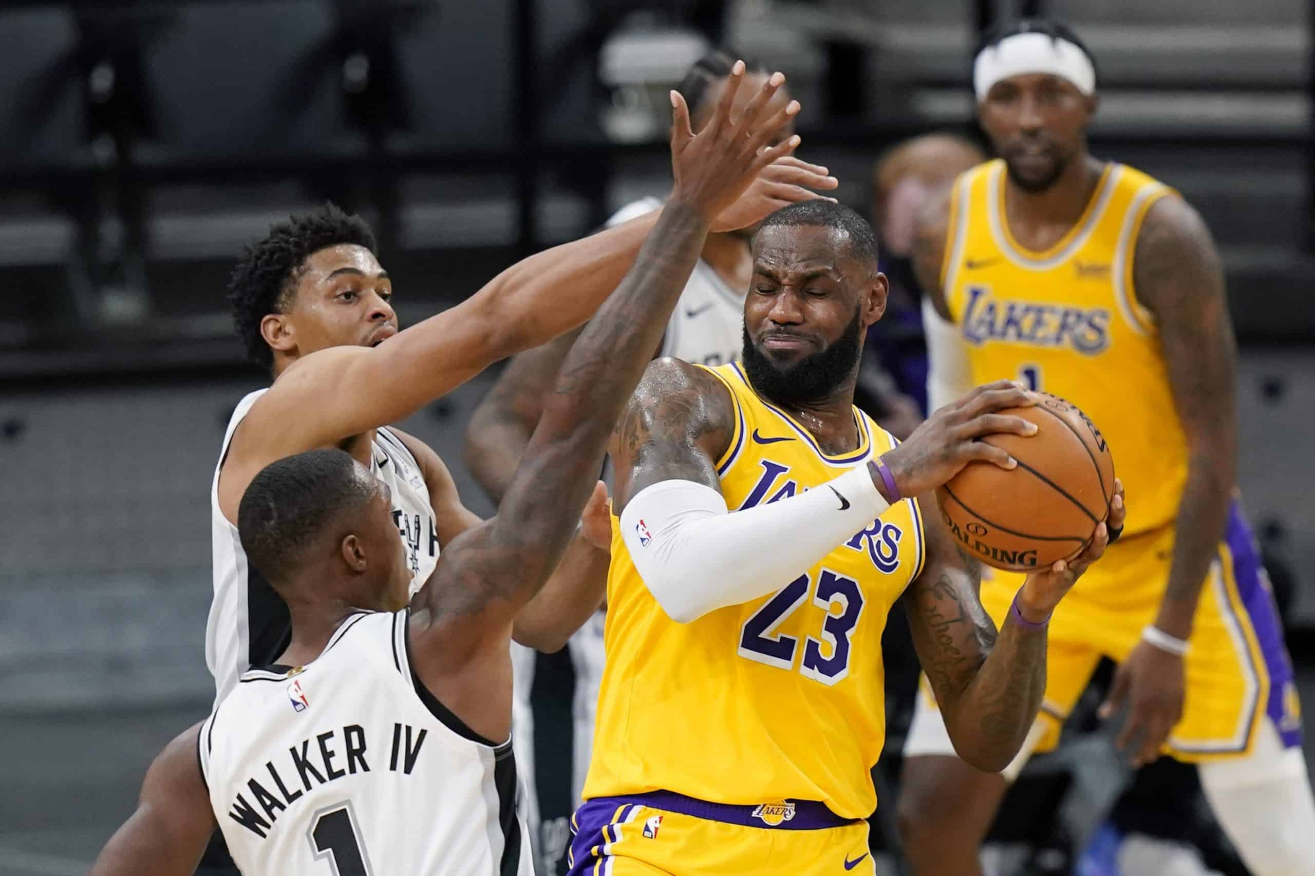 March 7th Lakers at Spurs betting