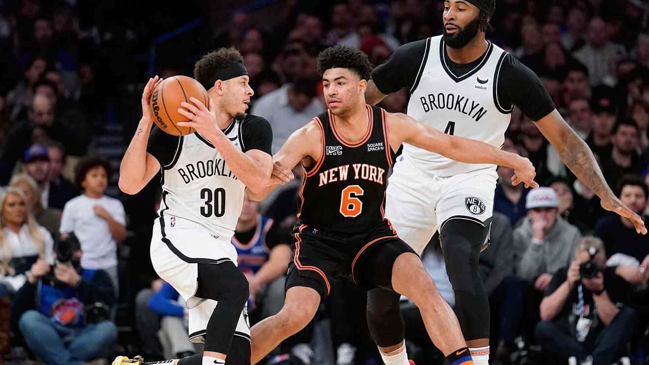 April 6th Nets at Knicks betting