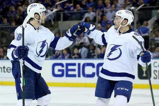 Rangers at Lightning game 6 betting