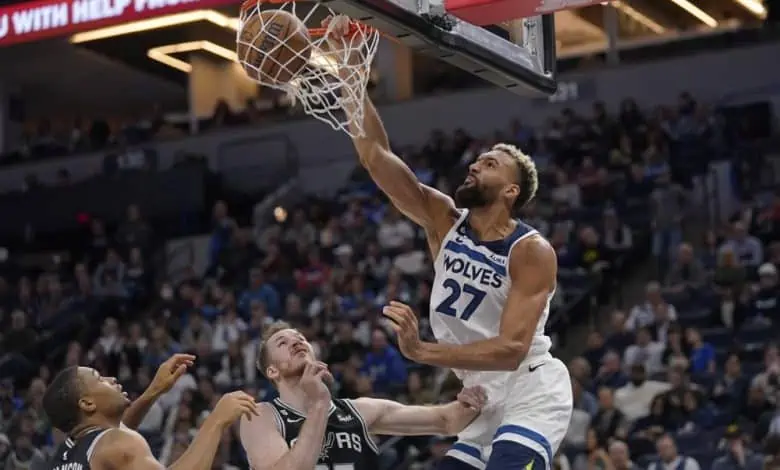 October 26th Spurs at Timberwolves