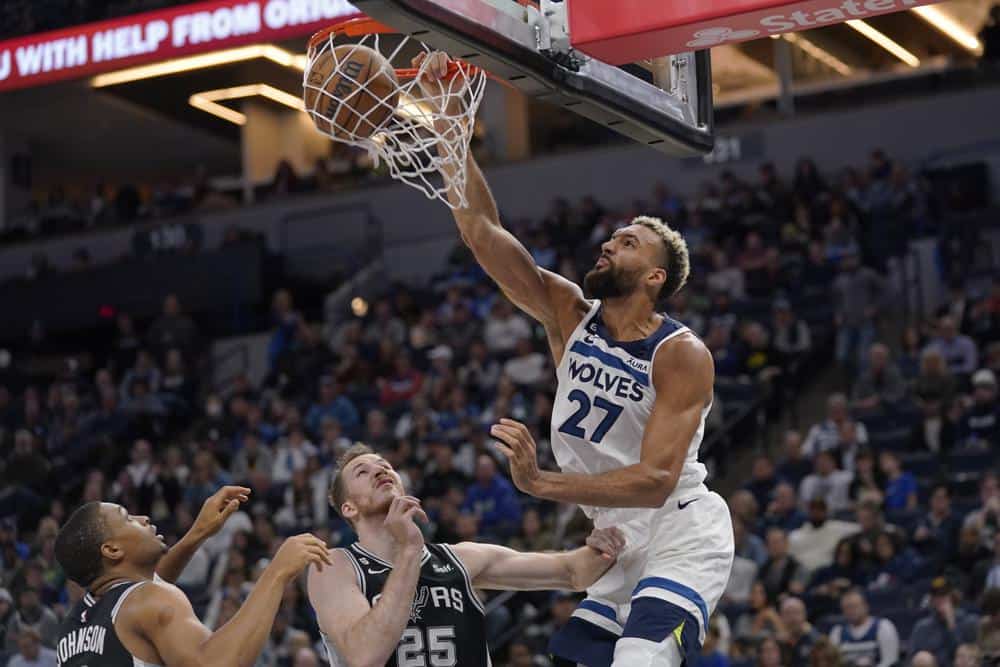 October 26th Spurs at Timberwolves